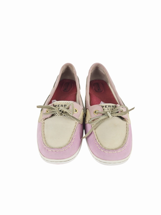 Sperry Shoes - Sperry Saltwater Two-Tone Pink Leather Boat Shoes
